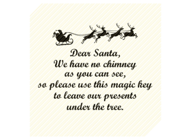 Dear Santa s Magic Key Christmas Poem Review