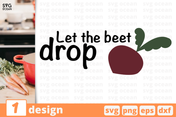Let the Beet Drop Quote Review for Real Embroidery
