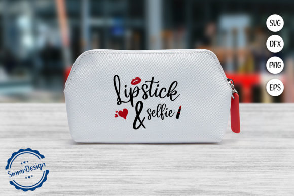 Lipstick and Selfie SVG Cut File Review