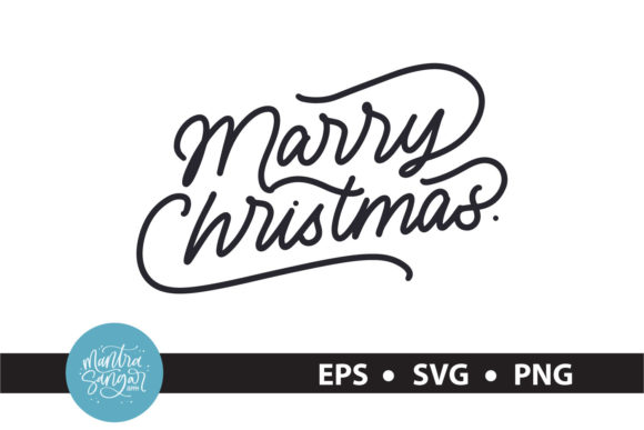 Marry Cristmas - Cristmas Quote SVG Review