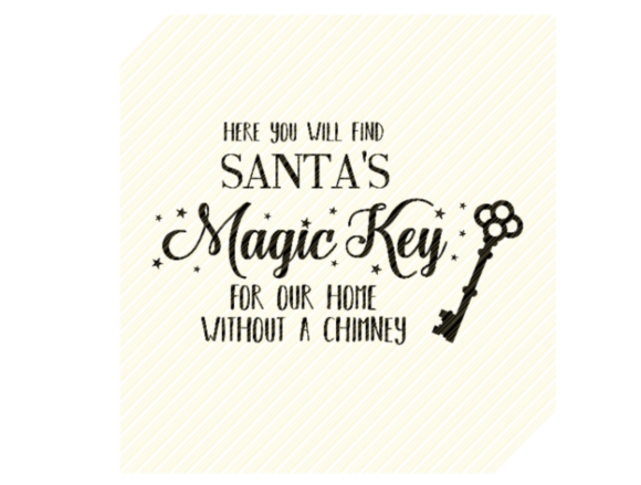 Santa's Magic Key Christmas Graphic Review